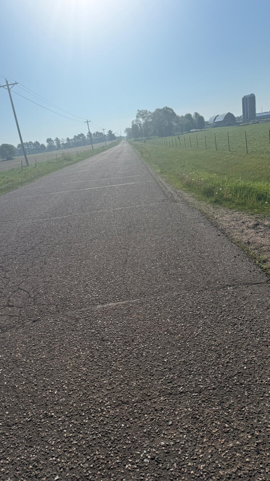 bike rides somewhere between peaceful and exhausting